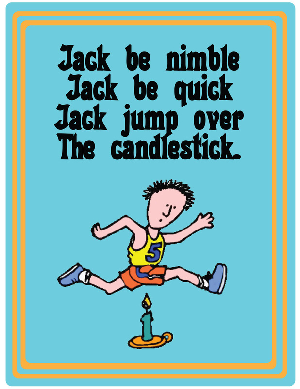 jack be nimble preschool coloring pages - photo #30